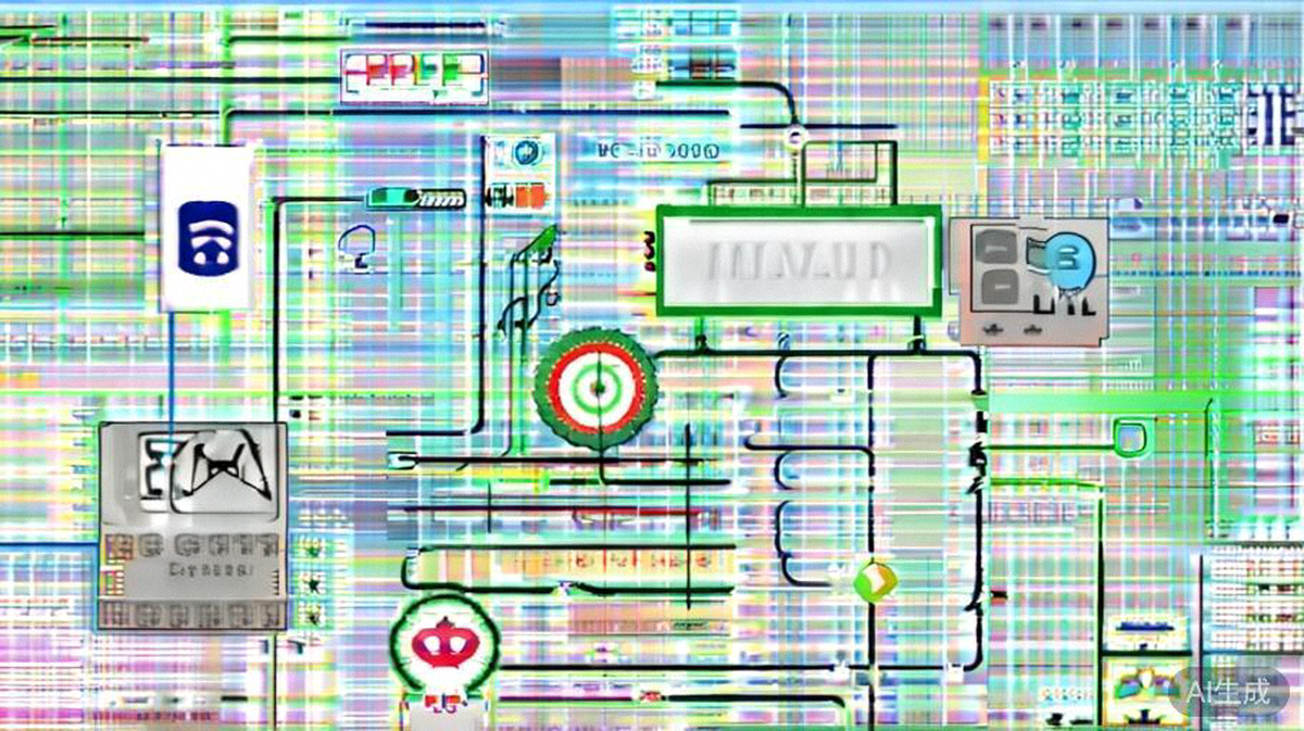 多渠道触达策略示意图 - 展示付费广告、社交媒体、搜索引擎、电子邮件和内容营销等多个渠道如何协同工作，共同指向目标客户