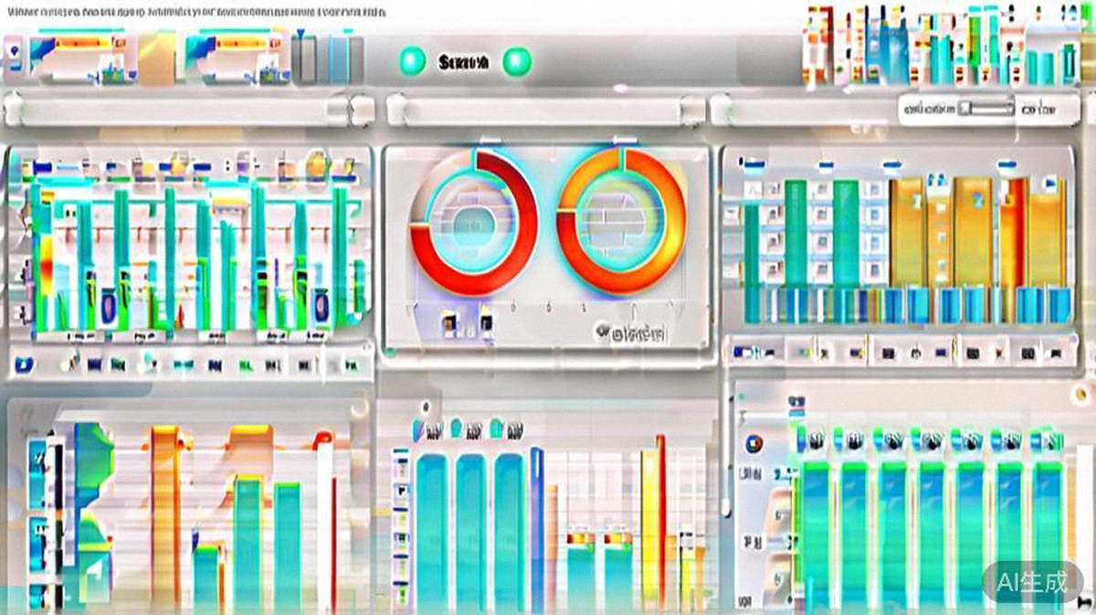 流量来源分析仪表盘截图 - 展示不同渠道（搜索、社交、直接访问）的流量占比、跳出率与转化率对比数据图表