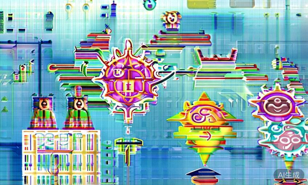 跨境增长实战闭环全景图 - 一个由市场拓展、客户转化、售后优化三大齿轮构成的动态飞轮，箭头显示数据与价值的正向流动，形成自我强化的增长循环