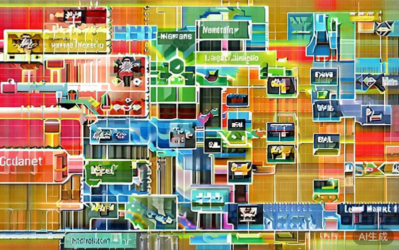 市场拓展策略可视化图表 - 展示从全球市场分析、目标市场筛选到本地化营销落地的完整流程路径图